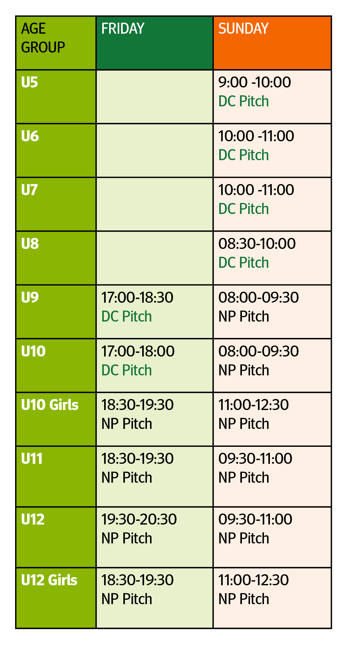 DB Pirates Mini SChedule March 20:21 DB Pirates Mini SChedule March 20:21